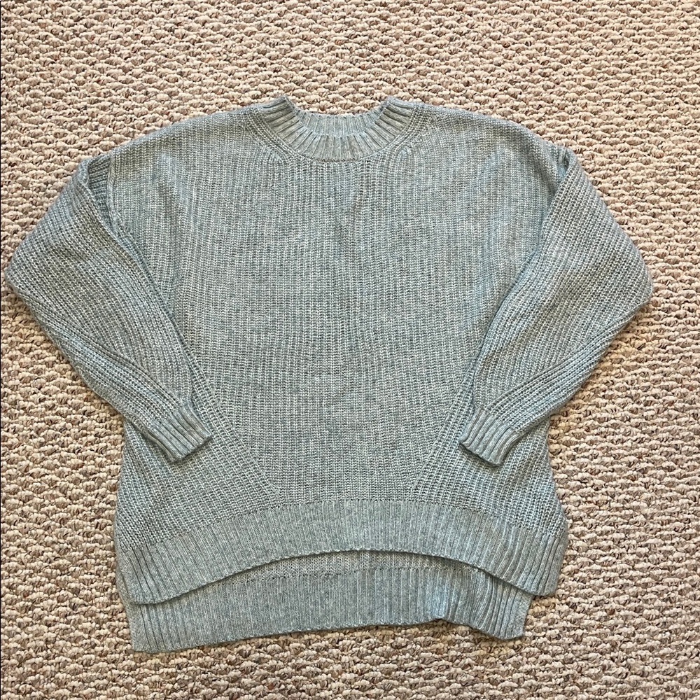 American Eagle Outfitters Gray Crew Neck Sweater